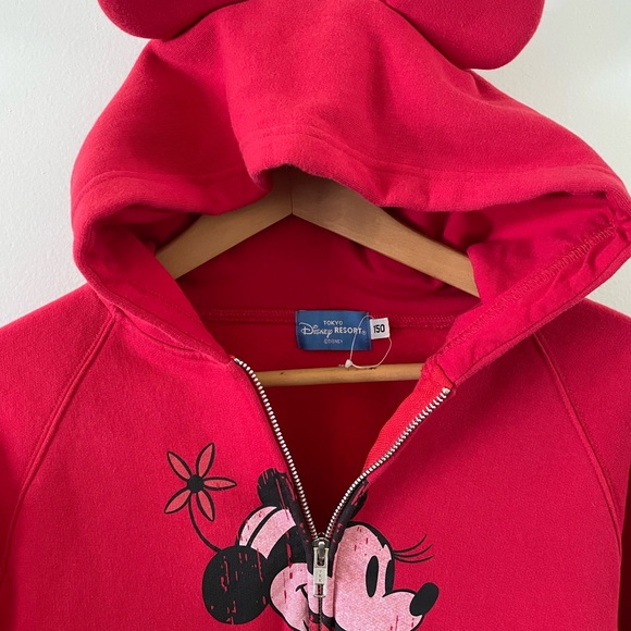 🏰Tokyo Disney Resort Minnie Zip-up Hoodie - Picture 2 of 6